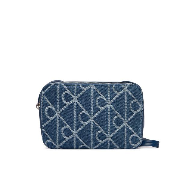 Сумка Calvin Klein Emblem Aop Denim Camera Bag