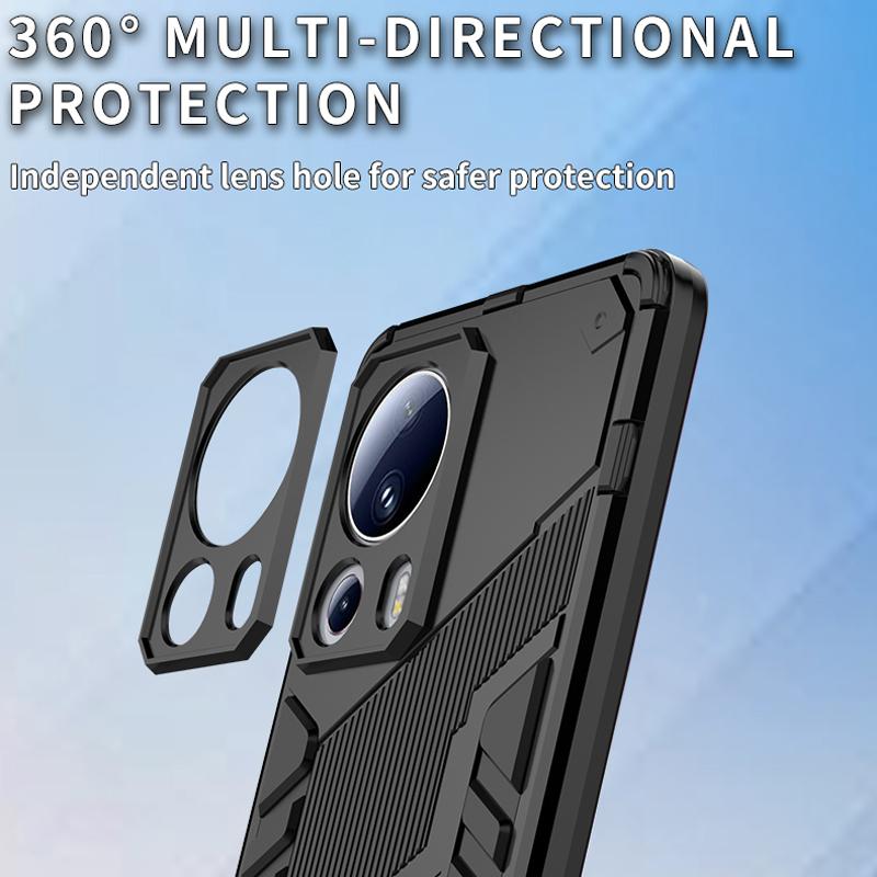 Shockproof Case For Xiaomi 13 Lite 13T Pro Mi13 Cover Armor Protect Holder Back Coque for Redmi 13C Note 13 Pro 4G 5G Fundas