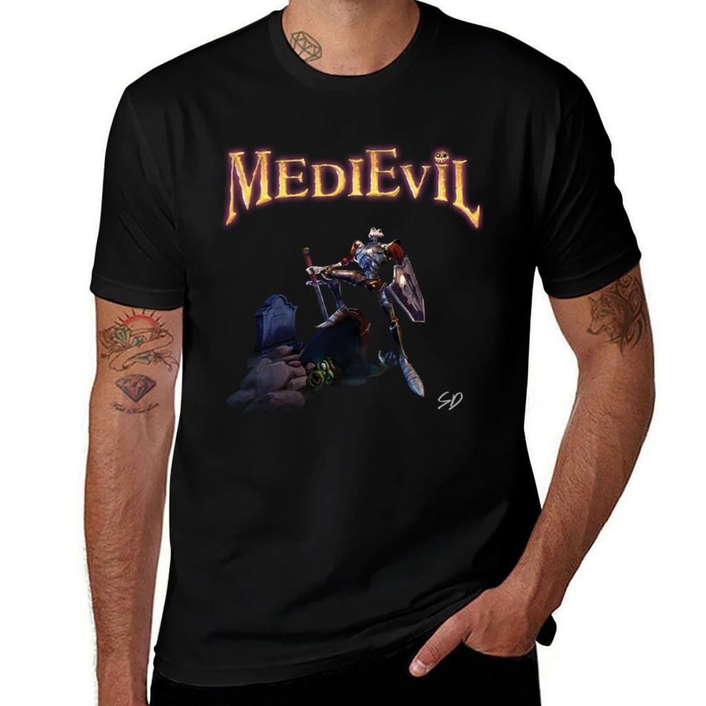 Medievil sir daniel fortesque TShirt Lightweight Running Sports TShirt