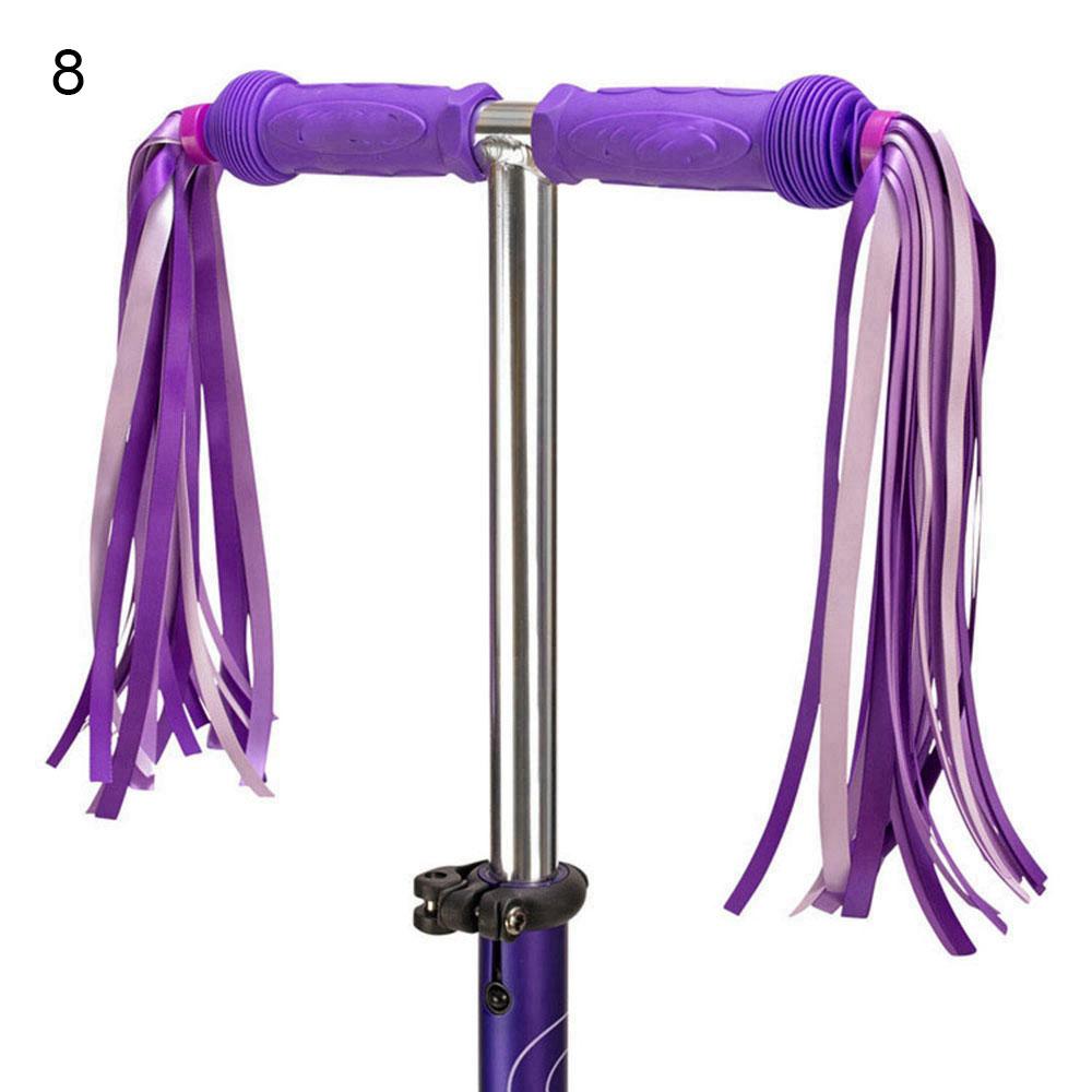 Holders Bike Front Carrier Scooter Handlebar Basket Hanging Retro Tassels Children Bicycle Storage