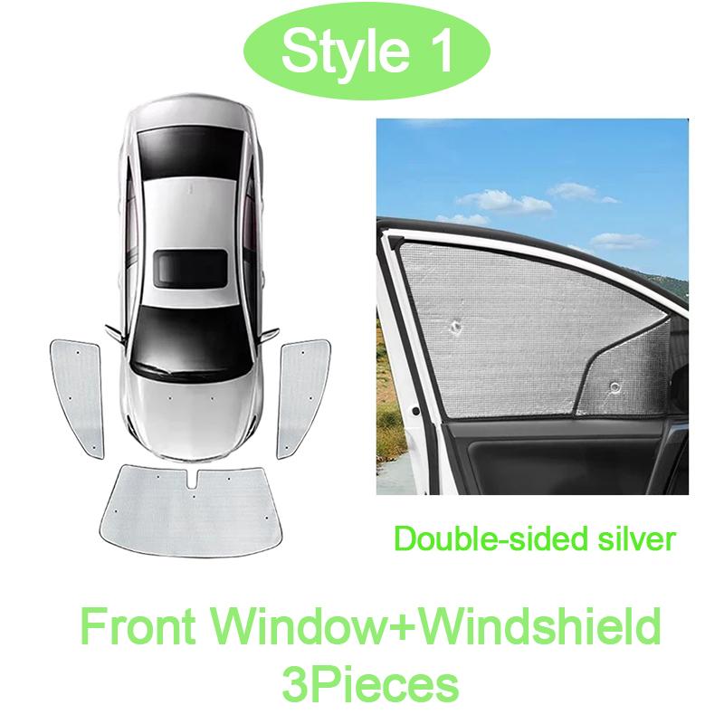 Car Full Sunshades For BYD Seagull Accessories Dolphin Mini Surf Atto 1 EQ 2025 2024 2023 Aluminium Foil Windshield Heat Shield