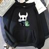 Hollow Knight Popular Character Print Hoodie Autumn Casual Sweatshirt Womenmen Cute Anime Clothes Comfortable Regular Pullovers