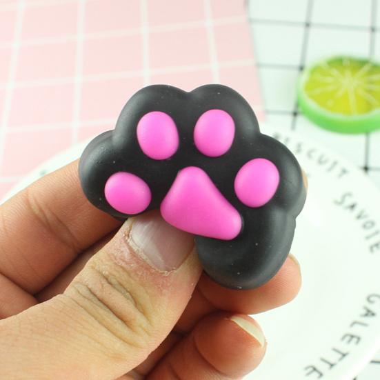 Cute Squishy Cat Paw Squeeze Healing Fun Kids Toy Stress Reliever Decor Gift