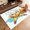 1pc One Punch Man Saitama Print Area Rug - Soft, Washable Non-Slip Indoor Mat, Living Room, Home Office Decorative Rug,Office Decorative