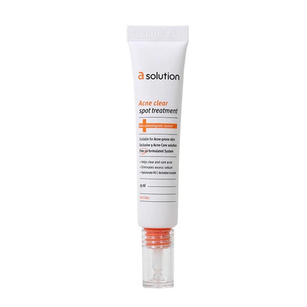 asolution Acne Clear Repair Spot Treatment 25 мл, корейская косметика, Kbeauty, образец