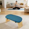 Деревянная скамья для медитации Эргономичный складной стул для медитации с подушкой Сверхпрочный Портативный Стул для медитации Сэйдза Молитва Йога Коленопреклоненный стул