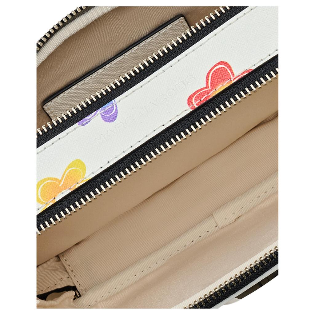 Marc Jacobs Snapshot Wild Daisy Pattern Print Leather Crossbody Bag Women bags White 2P5HCR009H02-101