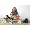 Peluche Chien Bouvier Bernois - GIPSY TOYS - Assis, 25 cm