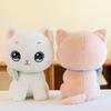 Cat Bowknot Plush Toy Cartoon Stuffed Animal Doll Room Decoration Kids Gift