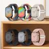 Magnetic Nylon Strap Adjustable Buckle for Apple Watch Strap Ultra2 49mm 45mm 44mm 41mm 40mm 38mm Band for Apple Watch Band iWatch 9 8 7 6 5 4 3 2 SE