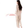 Fenteng Women's Pajamas, Light Warm Fleece, 2025 New Style Dopamine Cardigan, Casual Loose Sleepwear, Loungewear