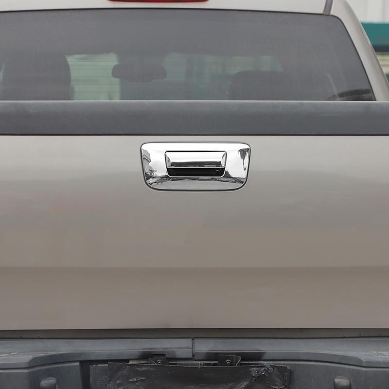 Car Tailgate Handle Decoration Reverse Mirror Cover Door Handle Shell For Chevy Silverado /GMC/SIERRA 2007-2013 Car Exterior Accessories,ABS Plastic