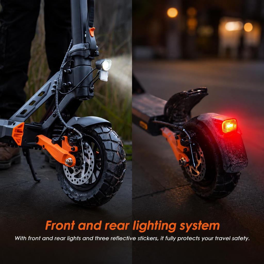 Kukirin G2 Pro (ABE) Adult All-Terrain Electric Scooter 48V 15.6Ah Battery 9-Inch Tires Foldable E-Scooter