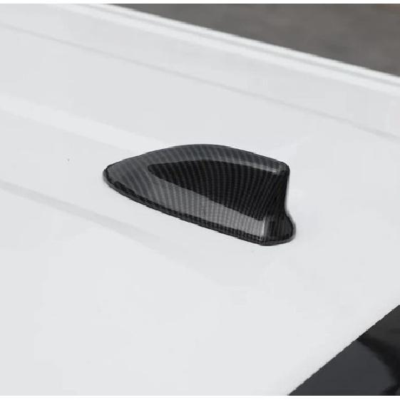 For Toyota Tacoma 2024-2025 Carbon Fiber Shark Fin Roof Antenna Cover Trim Cap