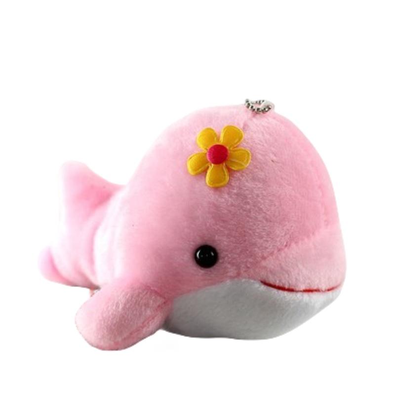 Милая плюшевая игрушка дельфин, подвеска-кит, мини-кукла для корпоративных мероприятий, мягкая набивная игрушка, подарок с логотипом