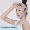 Breathable Mesh V-Face Anti-Snoring Sleeping Mask with Chin Support for Mouth Breathing Correction