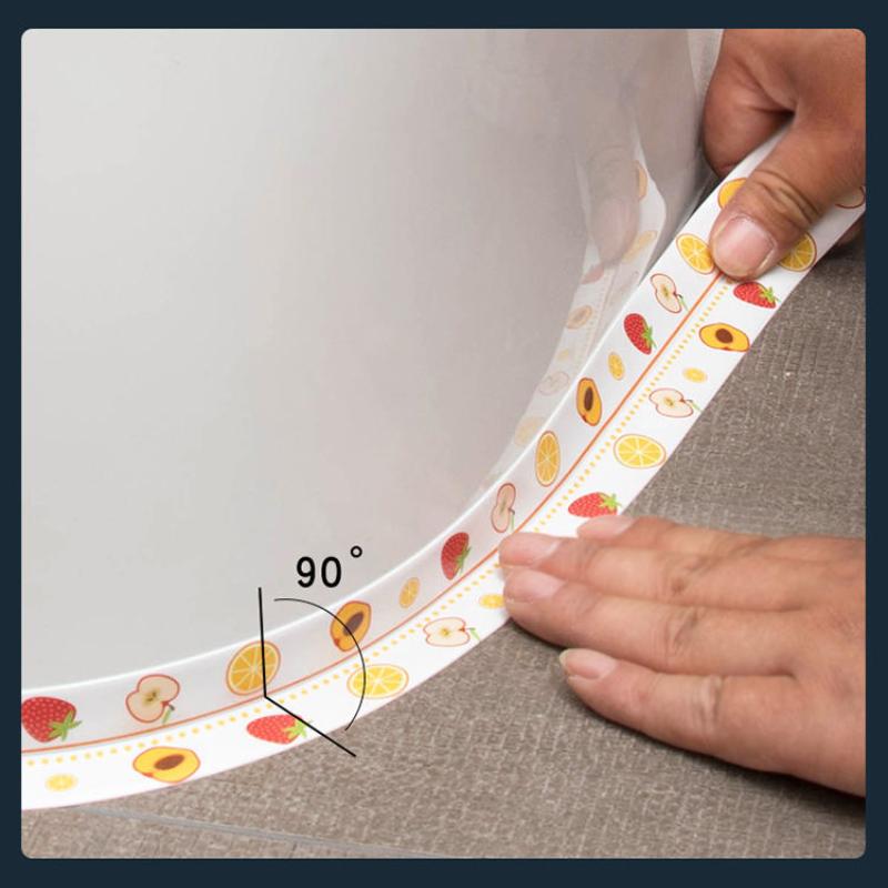 Водонепроницаемая клейкая лента для кухни, ПВХ, клейкая лента для швов, защита от плесени, бесшовная клейкая лента для раковины в ванной комнате