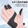 Winter Touchscreen Ski Gloves Women Waterproof Windproof Warm Fleece Lined Outdoor Cycling Hiking Mittens
