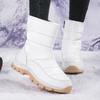 Fashion Winter Cotton Warm Short Boots Thick Soled Non-slip Snow Boots Outdoor Hiking Shoes Casual Large Size Women's Boots