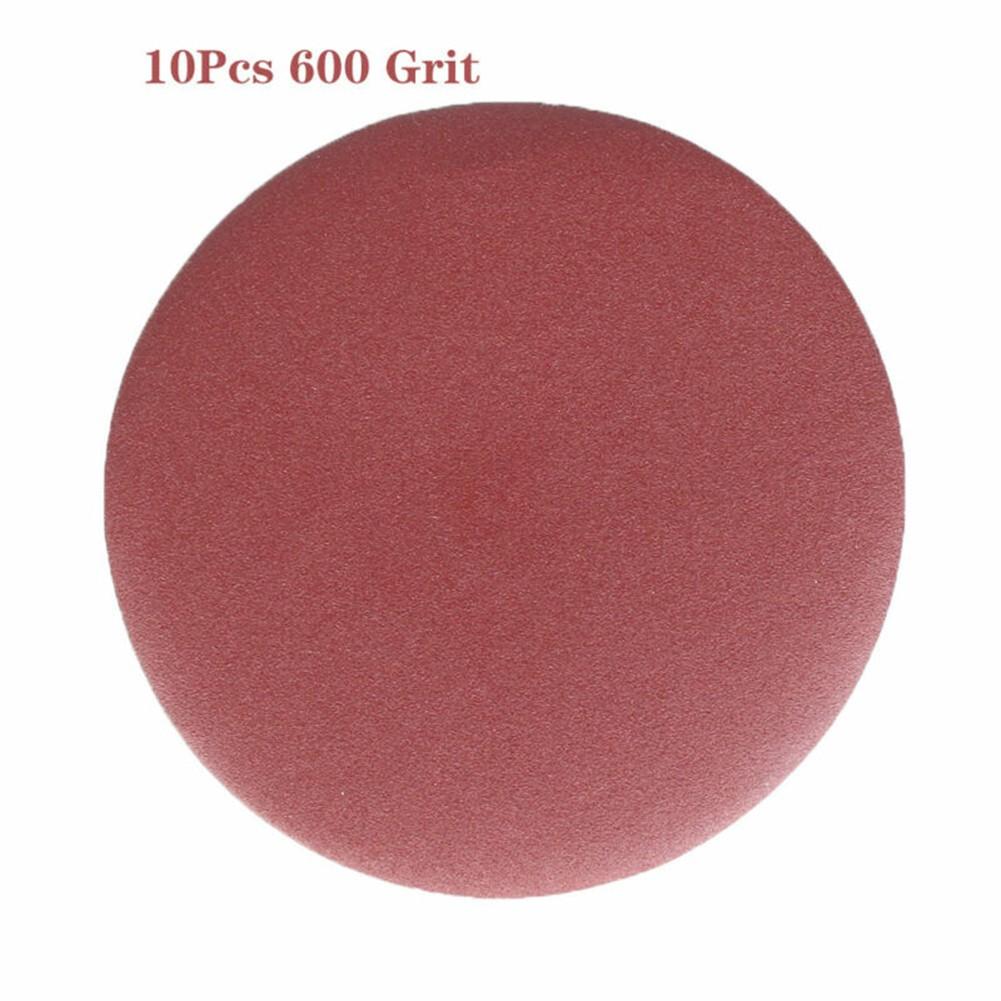 Sandpaper 5inch/125mm 40-2000Grit Round Shape Disk Sand Sheets Polishing