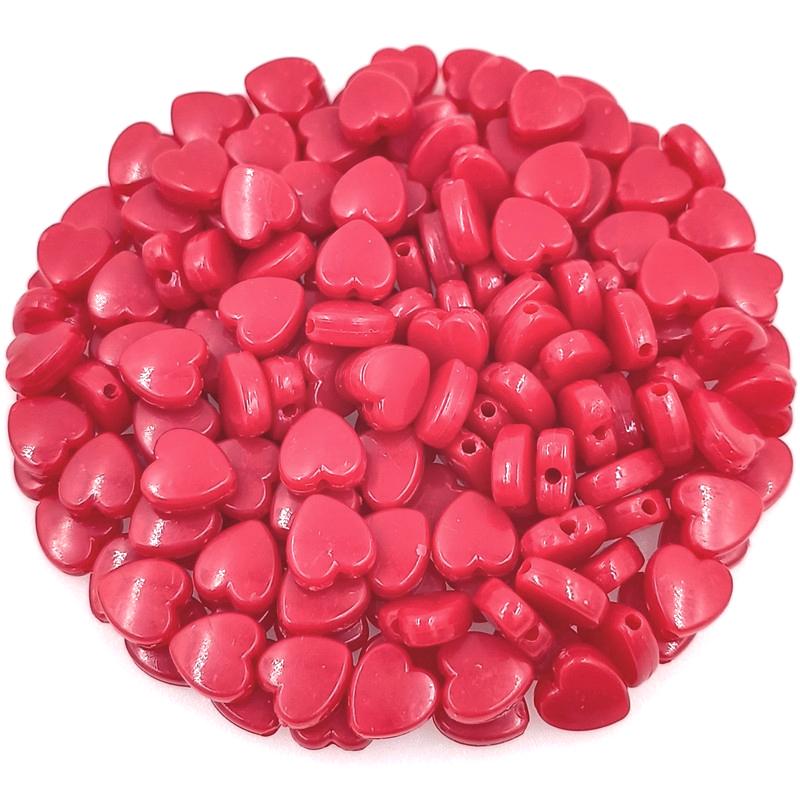 Изысканные бусины «сделай сам», принадлежности для ручной работы, ювелирные аксессуары для изготовления ювелирных изделий, акриловые разноцветные бусины с плоским сердцем, 50 шт., ручные аксессуары