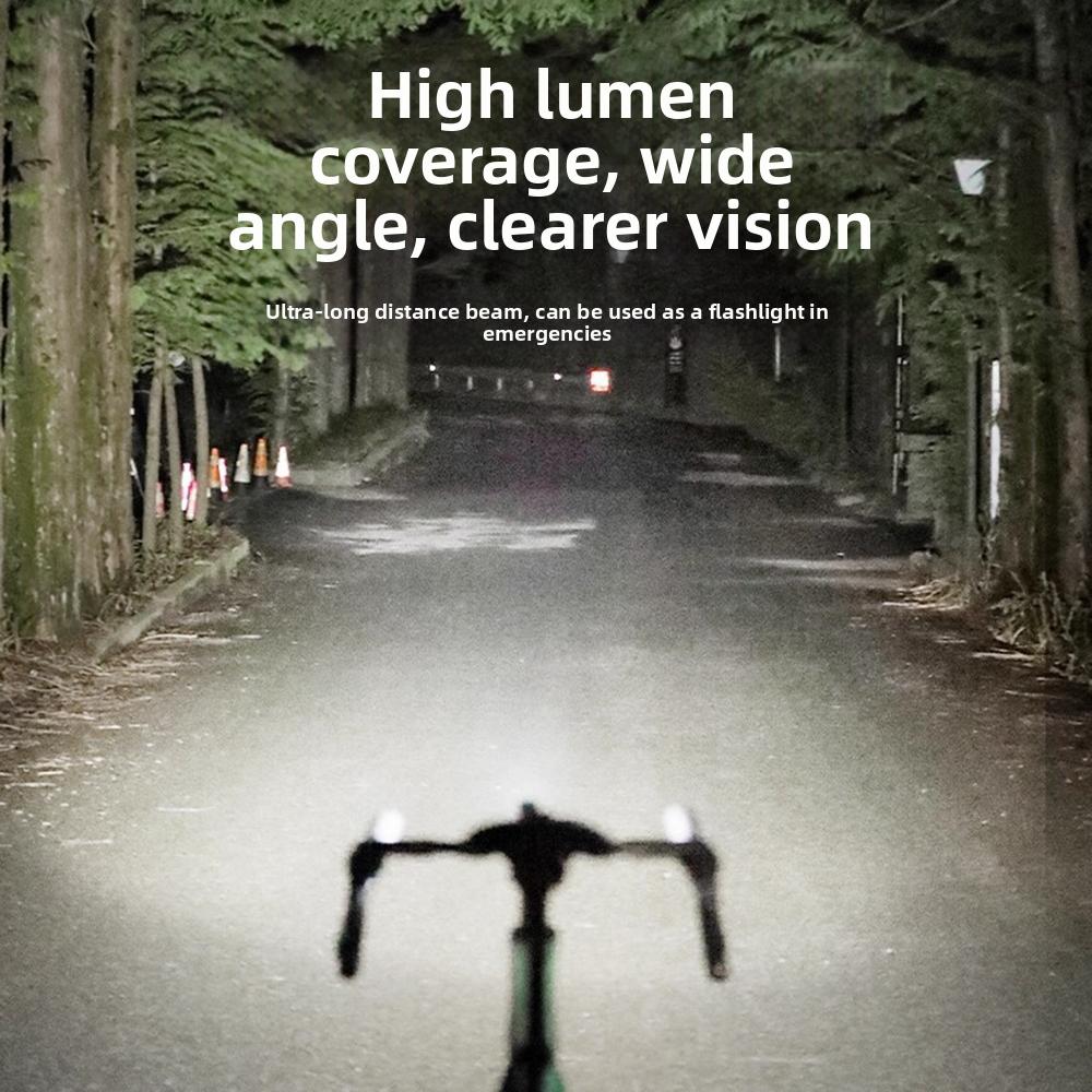 3 Modes Bicycle Light Sensor Bike Headlight Portable Bicycle Front Light MTB Road Cycling