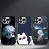 Чехол для телефона J-Jujutsu K-Kaisen G-Gojo Аниме Для iPhone 17,16,15,14,13,12,11,Pro,Max,Plus,E,Air,Mini Черный ТПУ Чехол