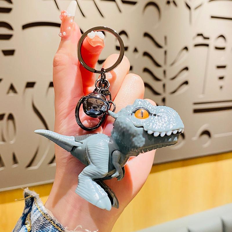 Delightful Biting T-rex Keychain Cute Dinosaur Accessory Ideal For Kids Backpacks