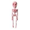 1/6Pcs Poseable Skeleton Refrigerator Magnet Halloween 3D Movable Joints Skeleton Articulated Skeleton Magnetic Fridge Decoration Ornament