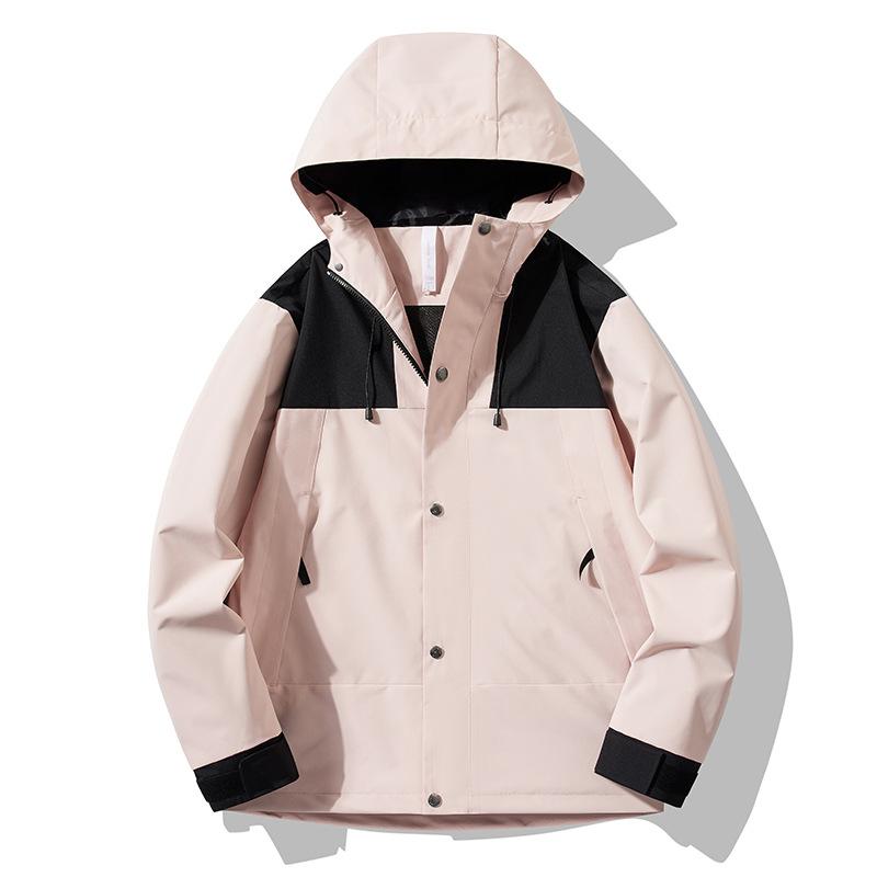 Однослойная штурмовая куртка для активного отдыха, трехслойная, серия Mountain, цветная одежда, весенне-осенняя ветрозащитная куртка Soft Shell для мужчин и женщин