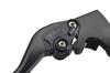 EFFEX Smooth Fit Lever Set for Z750 not Z800 EAL018K Brake/Clutch (Black) (2007-2012) (S available, (2013-2016))