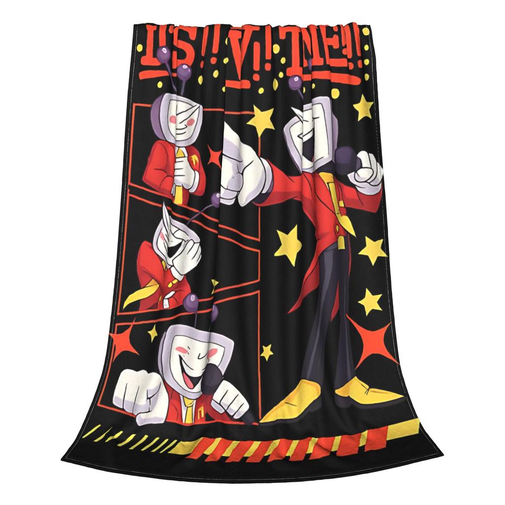 Tenna Deltarune Игра Его Время ТВ Мем Плед для дивана Мягкий Пушистый Плюшевый Плед Несколько Размеров Покрывала на Все Сезоны