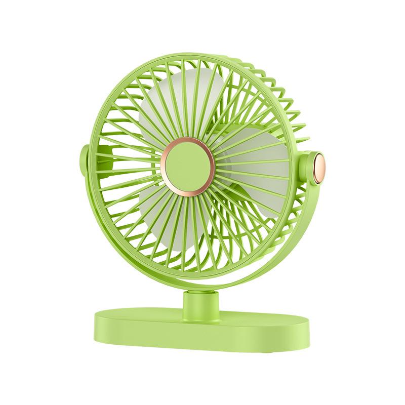 Portable Rechargeable Mini Desktop Fan for Home, Office, Dorm, and Outdoor Use