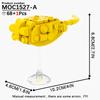MOOXI Серия Аниме MOC Кирпичи Кирпичная Голова Фигурка Лун Сделай Сам Набор Конструкторов для Взрослых Модель Детские Образовательные Игрушки для Детей Подарок