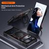 Чехол для ZTE nubia RedMagic 11 Pro 5G/11 Pro+ 5G с подставкой, металлическим бампером, магнитная крышка для телефона