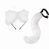 Cat Ear Headband with Tail Furry Ears Long-Lasting for Cosplayers