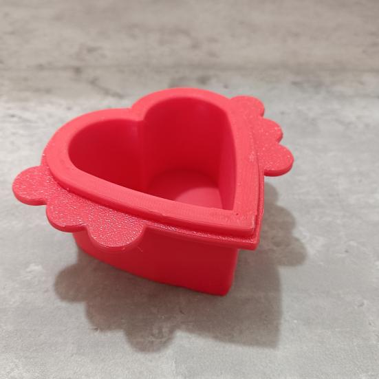 Heart And Circle Cake Pop Cutter Set 2-in-1 Plastic Cake Mold for Uniform Baking Cake Plunger Cutter