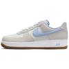Кроссовки мужские Air Force 1 07 LV8 Photon Dust Psychic Blue серые белые резиновые светло-коричневые IB6388-002