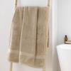 Serviette ou drap de douche - Elegante - Noisette - 70 x 130 cm - 100% coton - 600 gr/cm²