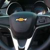 Наклейки-эмблемы на центр руля автомобиля из сплава 5,7 см для Chevrolet Sail Silverado Malibu Captiva Spark Trax Aveo Cruze Lacetti