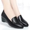 Женские классические высококачественные весенние туфли на танкетке с нескользящей подошвой для танцев, женские модные удобные туфли для офиса