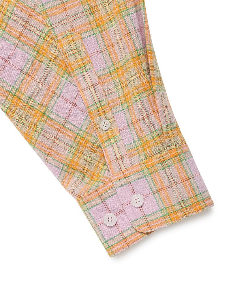CAVISH Check Shirt Hoodie Purple(Cv2Esuw320A)