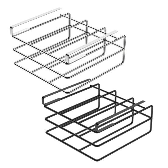 Under-Cabinet Cutting Board Holder Cookware Organizer Strong Load-bearing Easy To Install Pot Lid Holder Storage Shelf