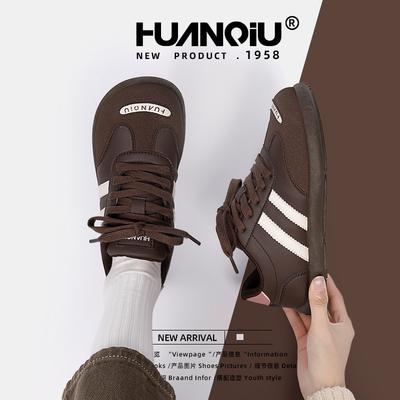 Мировой тренд легкая доска обувь женская 2025 осень новая мягкая подошва удобная нескользящая износостойкая тренировочная обувь ZHQ68179