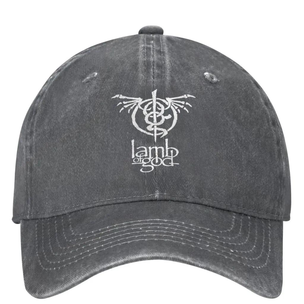 Lamb Of God Baseball Cap Heavy Mental Band Female Male Sunshade Trucker Dad Hat Summer Trendy Outdoor Sport Baseball Caps