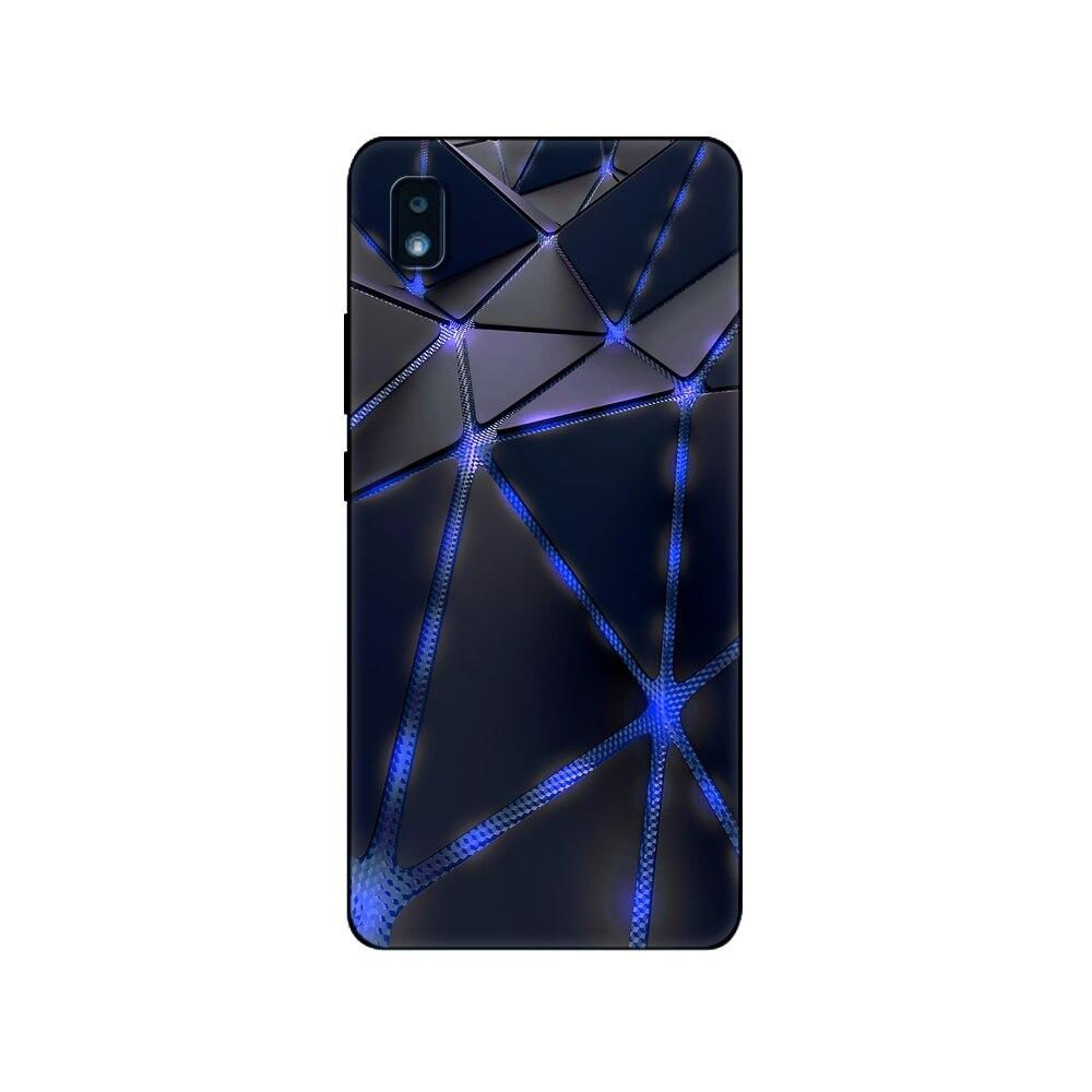 Для ZTE Blade 20 Смарт-чехол для телефона Задняя крышка для ZTE Blade L210 L8 Axon 11 SE 5G Чехол Черный ТПУ Чехол Розовый Аниме Космическая машина