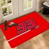 M-Marquezs-s 93 Logo Entrance Door Mat Washable Non-Slip Living Room Sofa Chairs Area Mat Kitchen Welcome Doormat