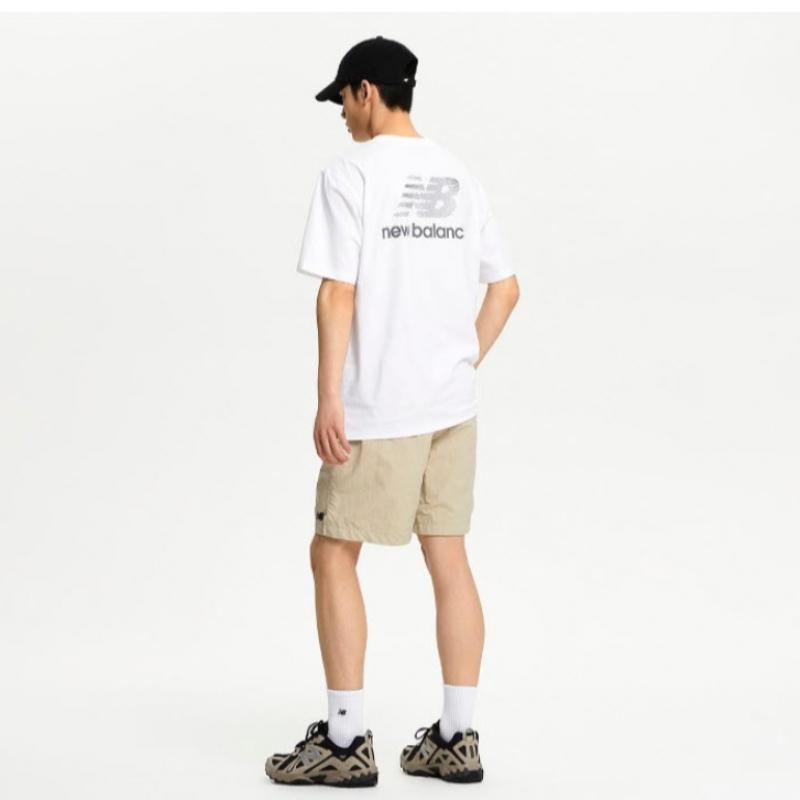 New Balance Футболка с коротким рукавом Nqj Nbnee22623 10 Uni Frozen Cool Big Logo Футболка с коротким рукавом