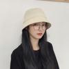 Female Hat Fisherman Hat Big Brim Casual Retro Unisex Solid