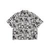 Levi's Рубашка Унисекс Черно-белая A3695-0000